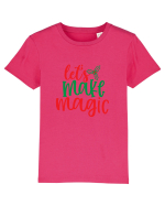 lets make Magic Xmas Tricou mânecă scurtă  Copii Mini Creator