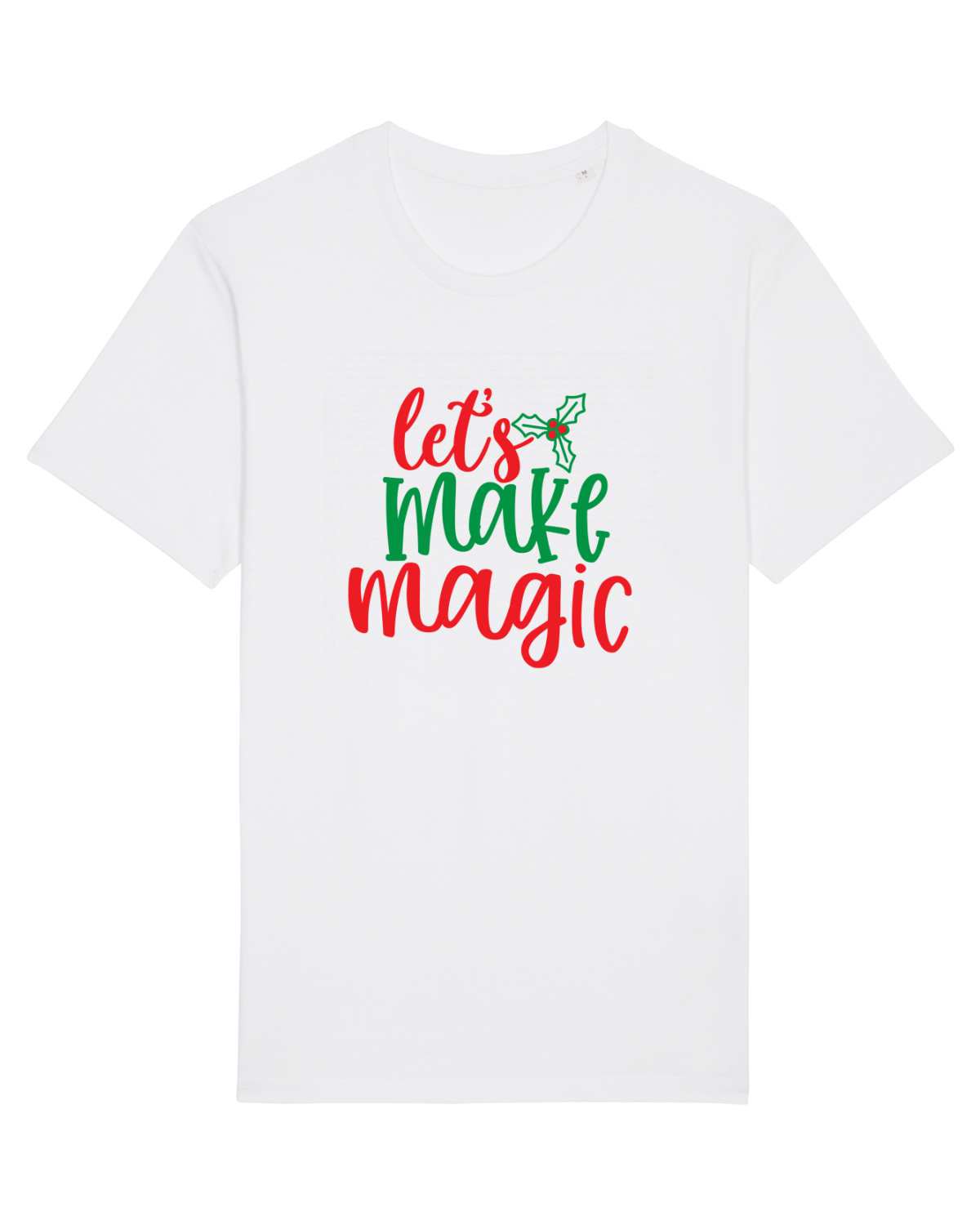 Tricou mânecă scurtă Unisex Rocker White