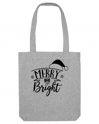 Merry and Bright Black Heather Grey