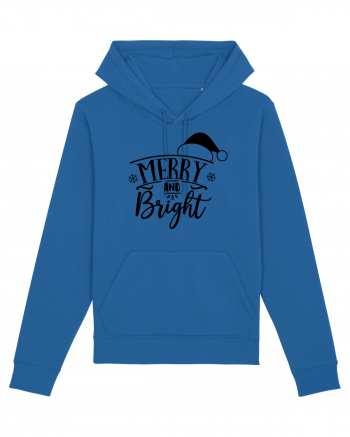 Merry and Bright Black Royal Blue