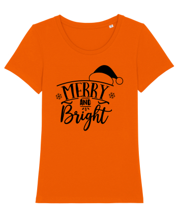 Merry and Bright Black Bright Orange