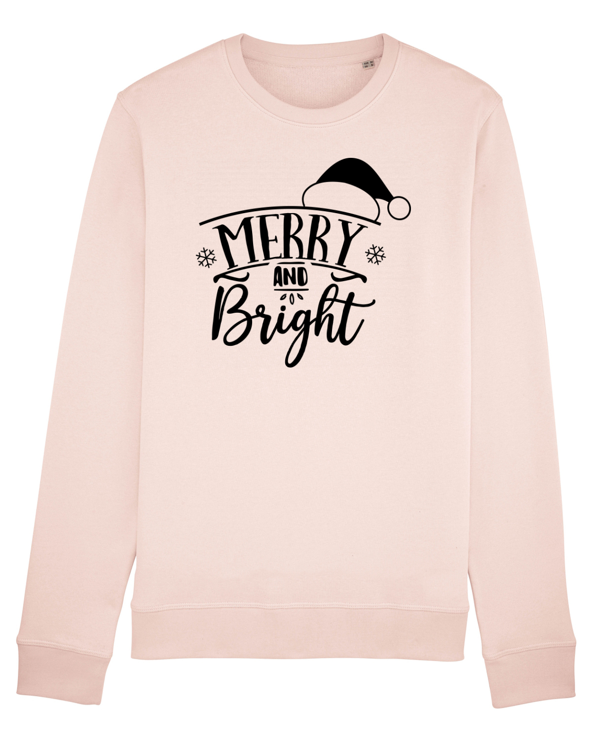 Bluză mânecă lungă Unisex Rise Candy Pink