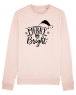 Merry and Bright Black Bluză mânecă lungă Unisex Rise