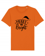 Merry and Bright Black Tricou mânecă scurtă Unisex Rocker