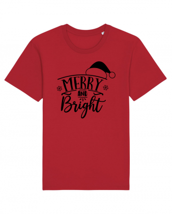 Merry and Bright Black Red