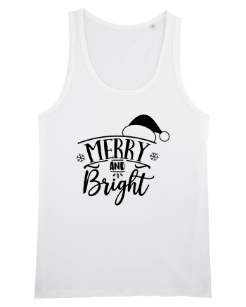 Merry and Bright Black White