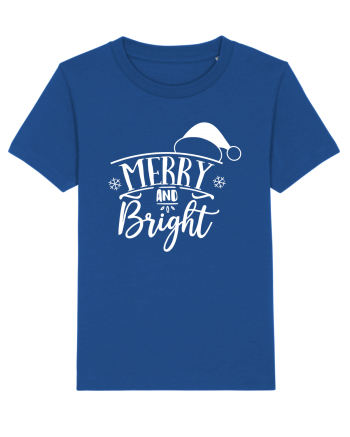 Merry and Bright White Majorelle Blue