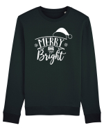 Merry and Bright White Bluză mânecă lungă Unisex Rise