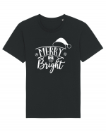 Merry and Bright White Tricou mânecă scurtă Unisex Rocker