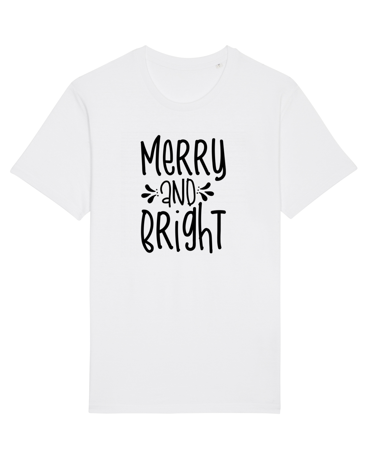 Tricou mânecă scurtă Unisex Rocker White
