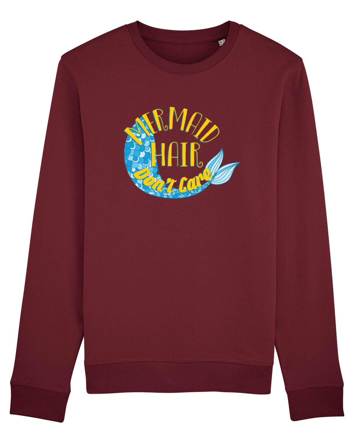 Bluză mânecă lungă Unisex Rise Burgundy