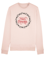 Merry Christmas Round Red 2 Bluză mânecă lungă Unisex Rise