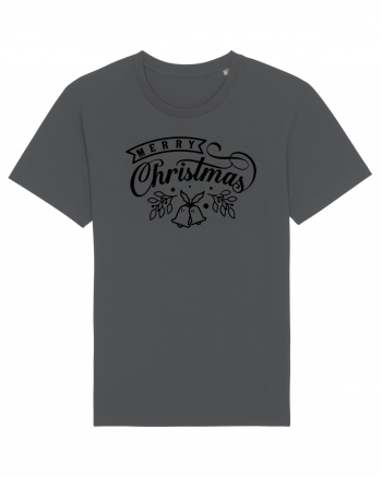 Merry Christmas Black Bells Anthracite