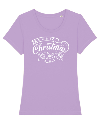 Merry Christmas White Lavender Dawn