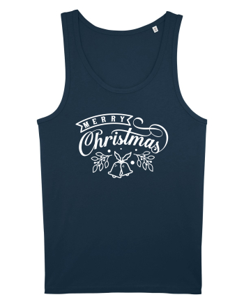 Merry Christmas White Navy