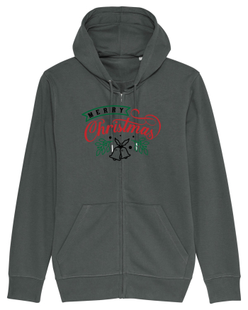 Merry Christmas Bell Green Anthracite