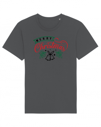 Merry Christmas Bell Green Anthracite