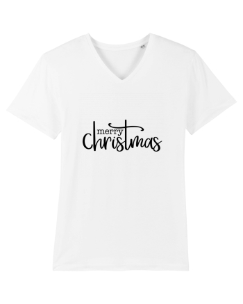 Merry Christmas Writing White