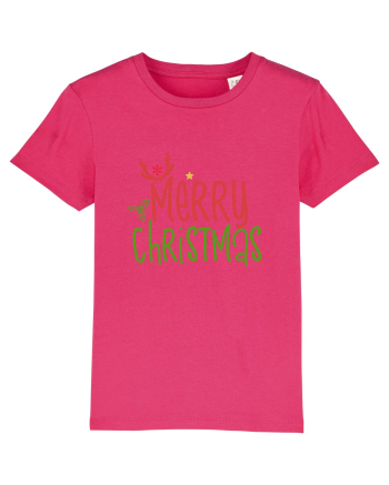 Merry Christmas Color Raspberry