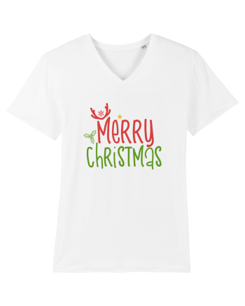 Merry Christmas Color White