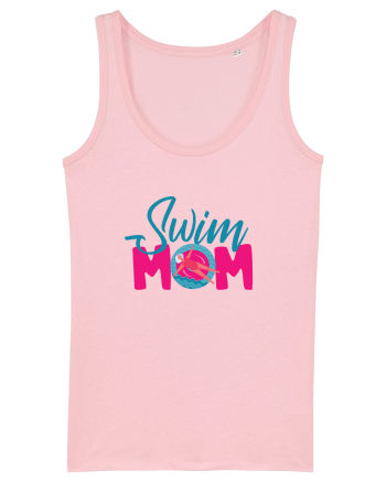Swim Mom Cotton Pink