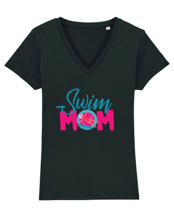 Swim Mom Black