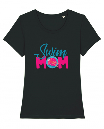 Swim Mom Black