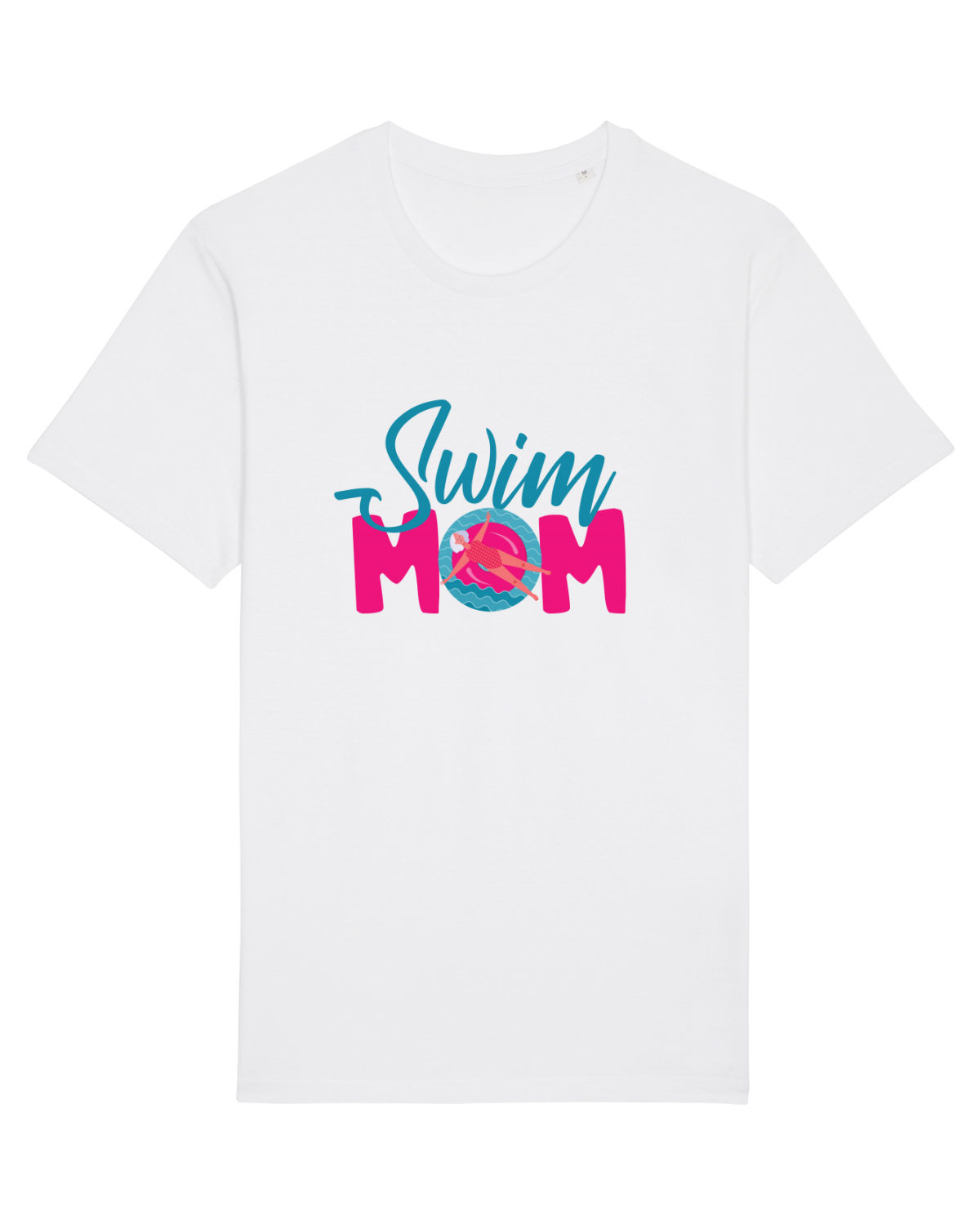 Tricou mânecă scurtă Unisex Rocker White