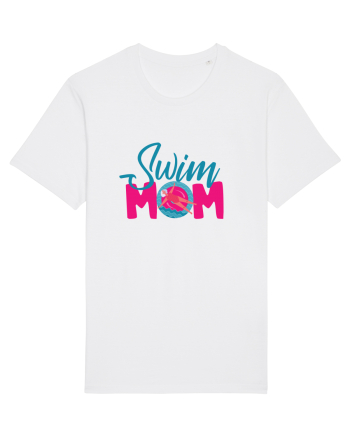 Swim Mom White