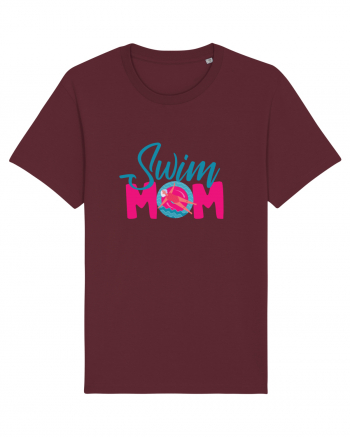 Swim Mom Burgundy
