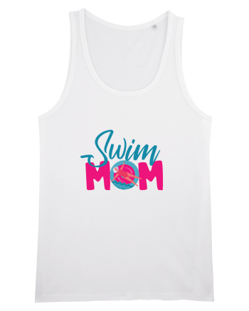Swim Mom White