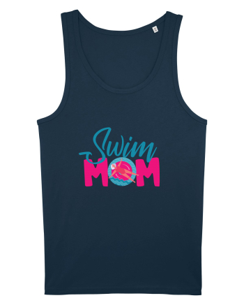 Swim Mom Navy
