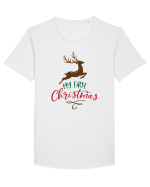 My First Christmas Reindeer Tricou mânecă scurtă guler larg Bărbat Skater