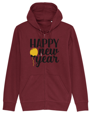 Happy New Year Burgundy