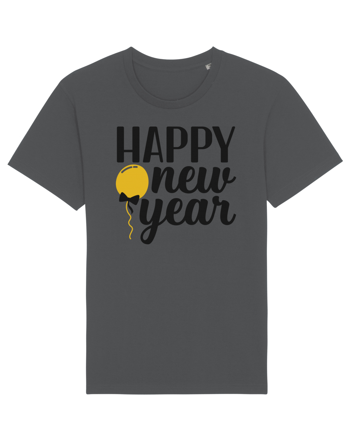 Tricou mânecă scurtă Unisex Rocker Anthracite