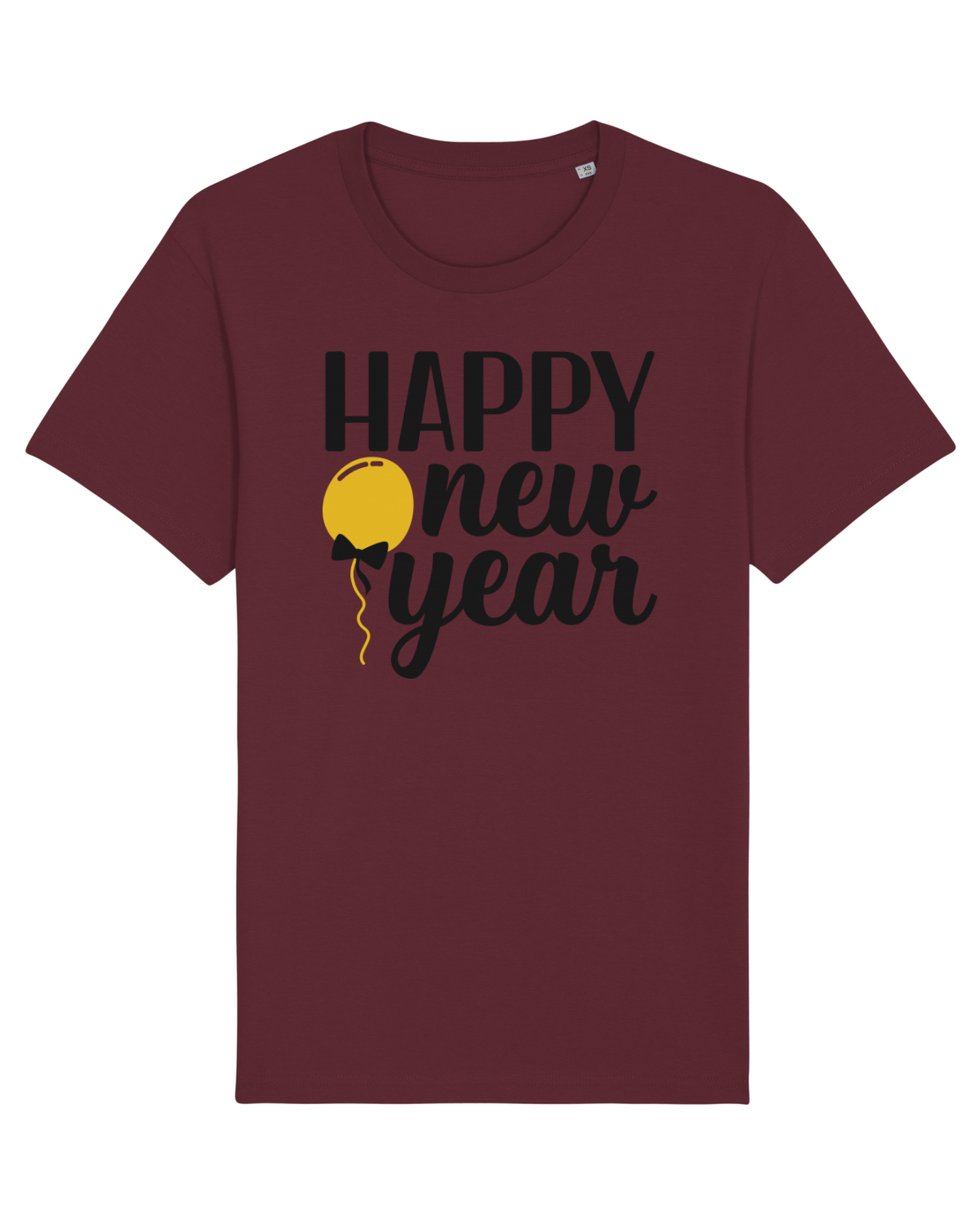 Tricou mânecă scurtă Unisex Rocker Burgundy