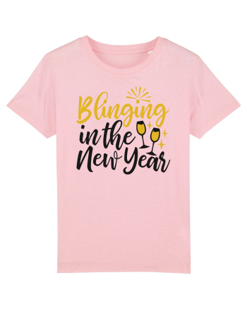 Blinging in the New Year Cotton Pink
