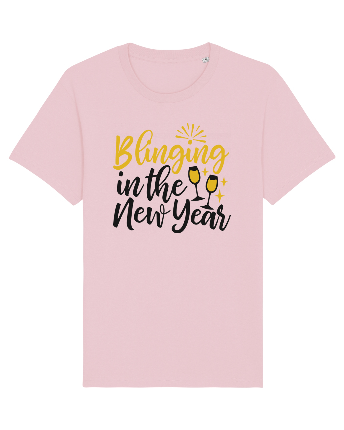 Tricou mânecă scurtă Unisex Rocker Cotton Pink