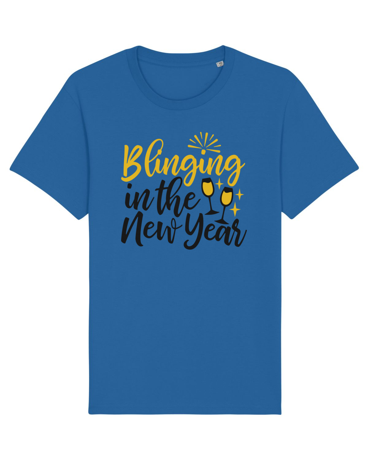 Tricou mânecă scurtă Unisex Rocker Royal Blue