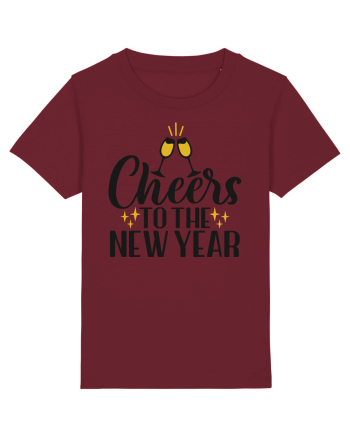 Cheers to the New Year Burgundy