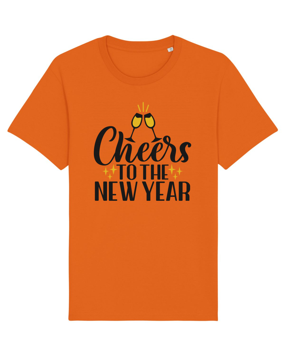Tricou mânecă scurtă Unisex Rocker Bright Orange