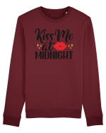Kiss me at Midnight Bluză mânecă lungă Unisex Rise