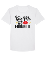 Kiss me at Midnight Tricou mânecă scurtă guler larg Bărbat Skater