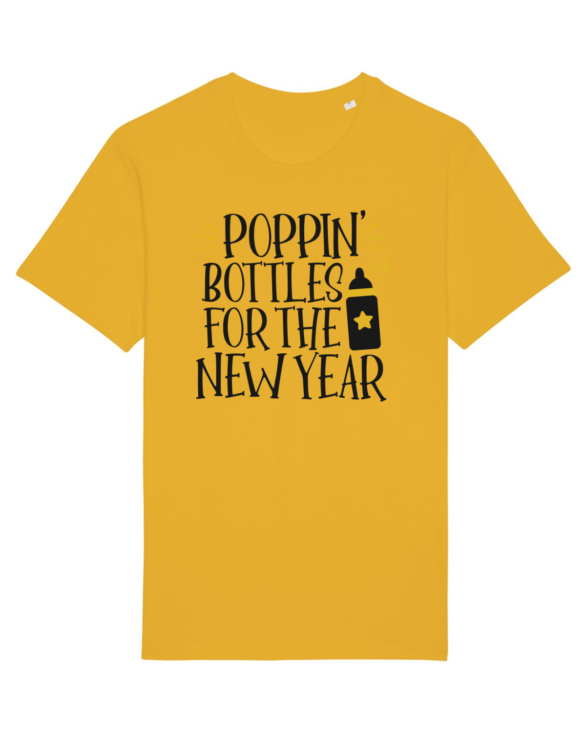 Tricou mânecă scurtă Unisex Rocker Spectra Yellow