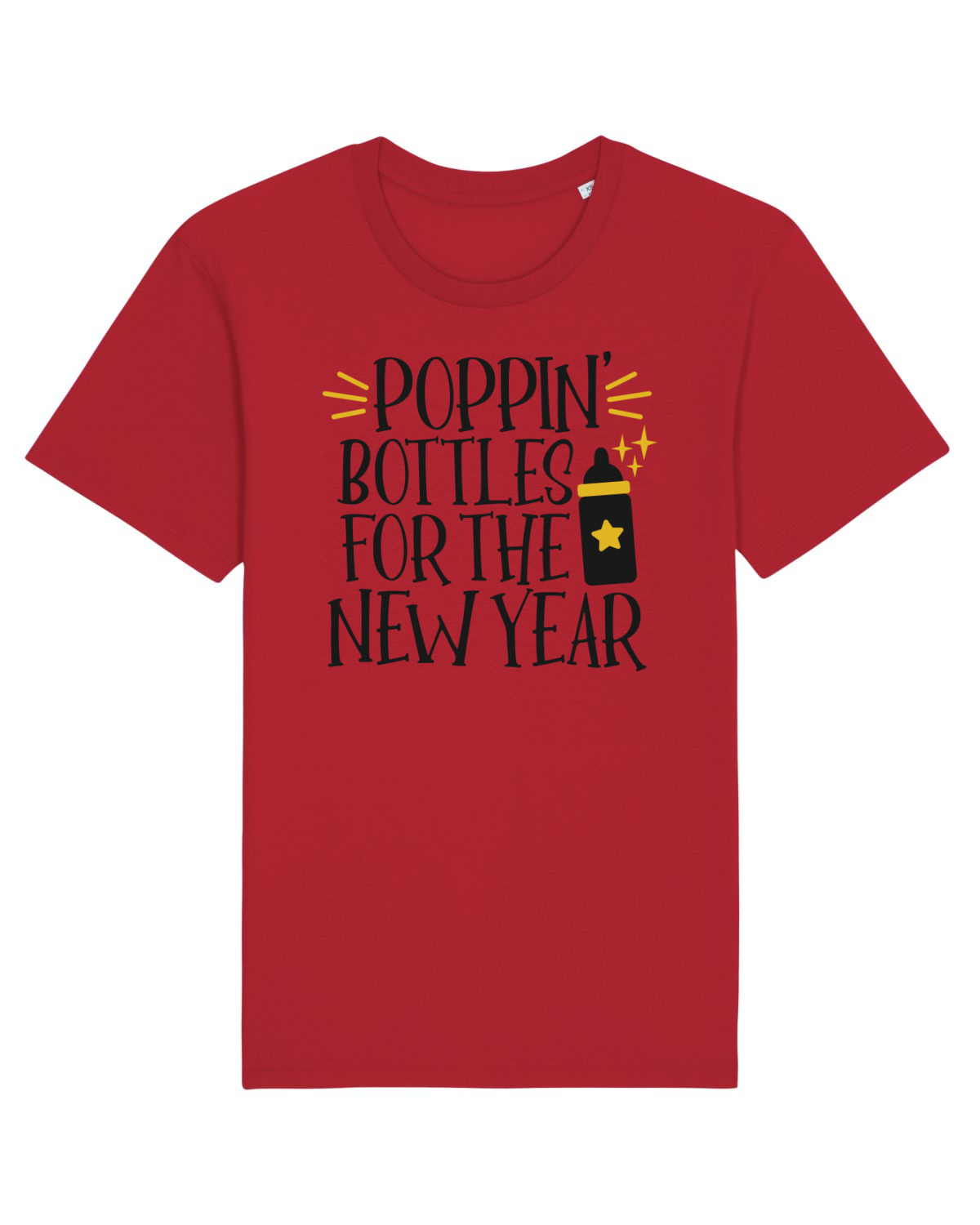 Tricou mânecă scurtă Unisex Rocker Red