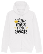 Little Miss New Year Hanorac cu fermoar Unisex Connector