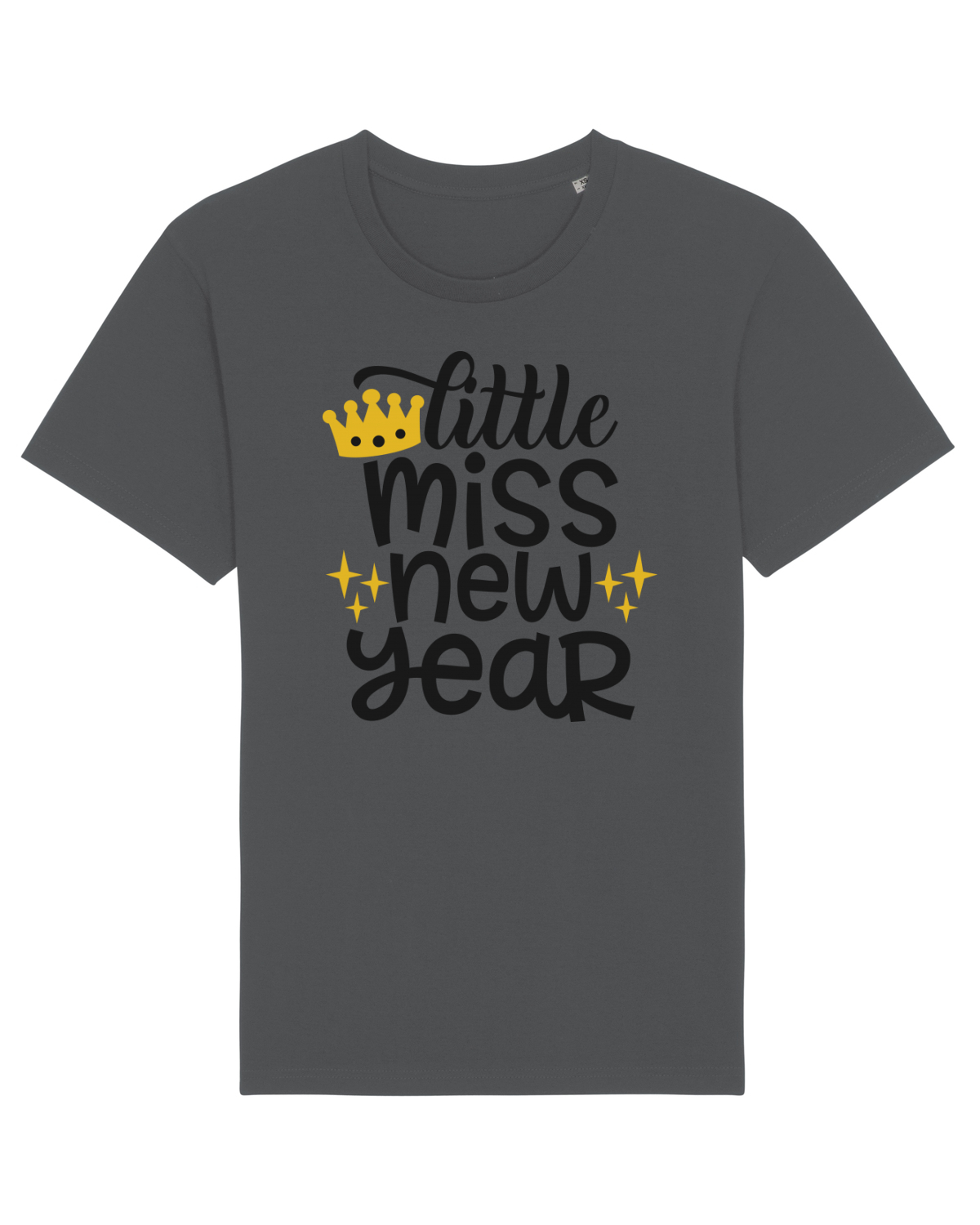 Tricou mânecă scurtă Unisex Rocker Anthracite