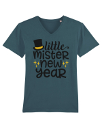 Little Mister New Year Tricou mânecă scurtă guler V Bărbat Presenter