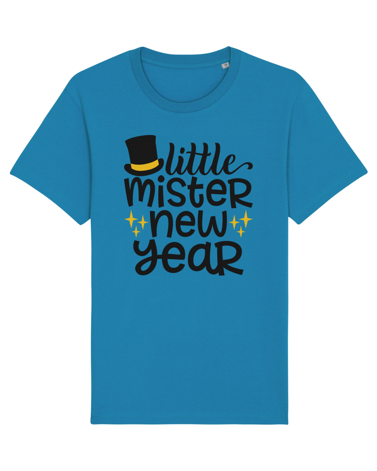 Tricou mânecă scurtă Unisex Rocker Azur
