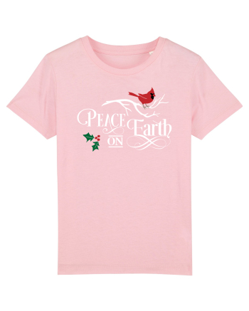 Peace on Earth Color Cotton Pink